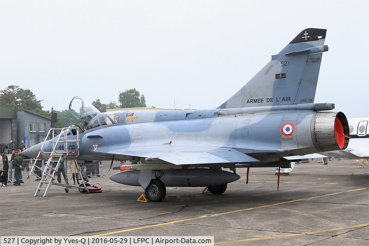 527, Dassault Mirage 2000B C/N 409, Dassault Mirage 2000B, Static display, Creil Air Base 110 (LFPC-CSF) Open day 2016