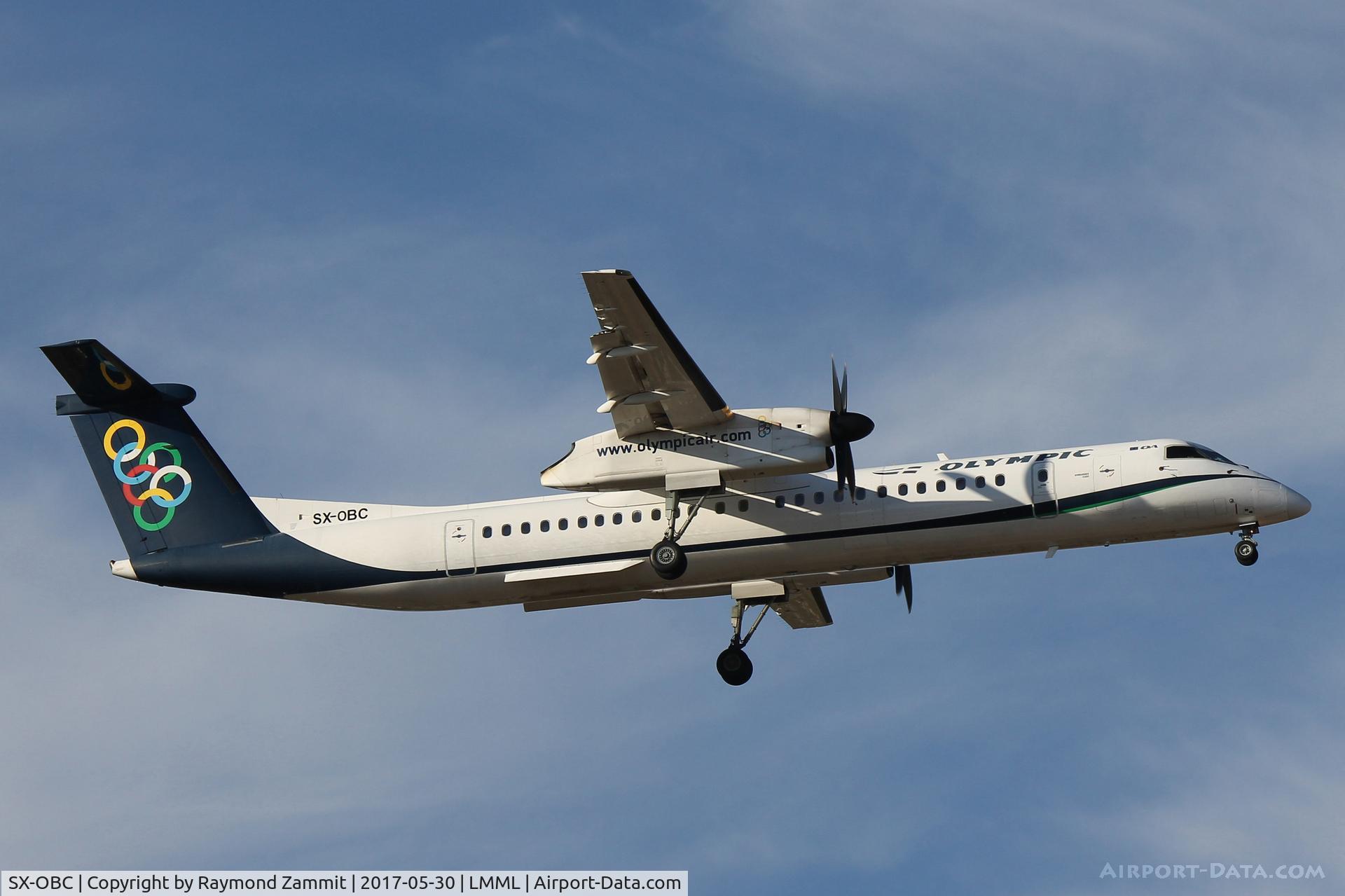 SX-OBC, 2009 De Havilland Canada DHC-8-402Q Dash 8 C/N 4276, De Havilland Canada DHC-8 SX-OBC Aegean