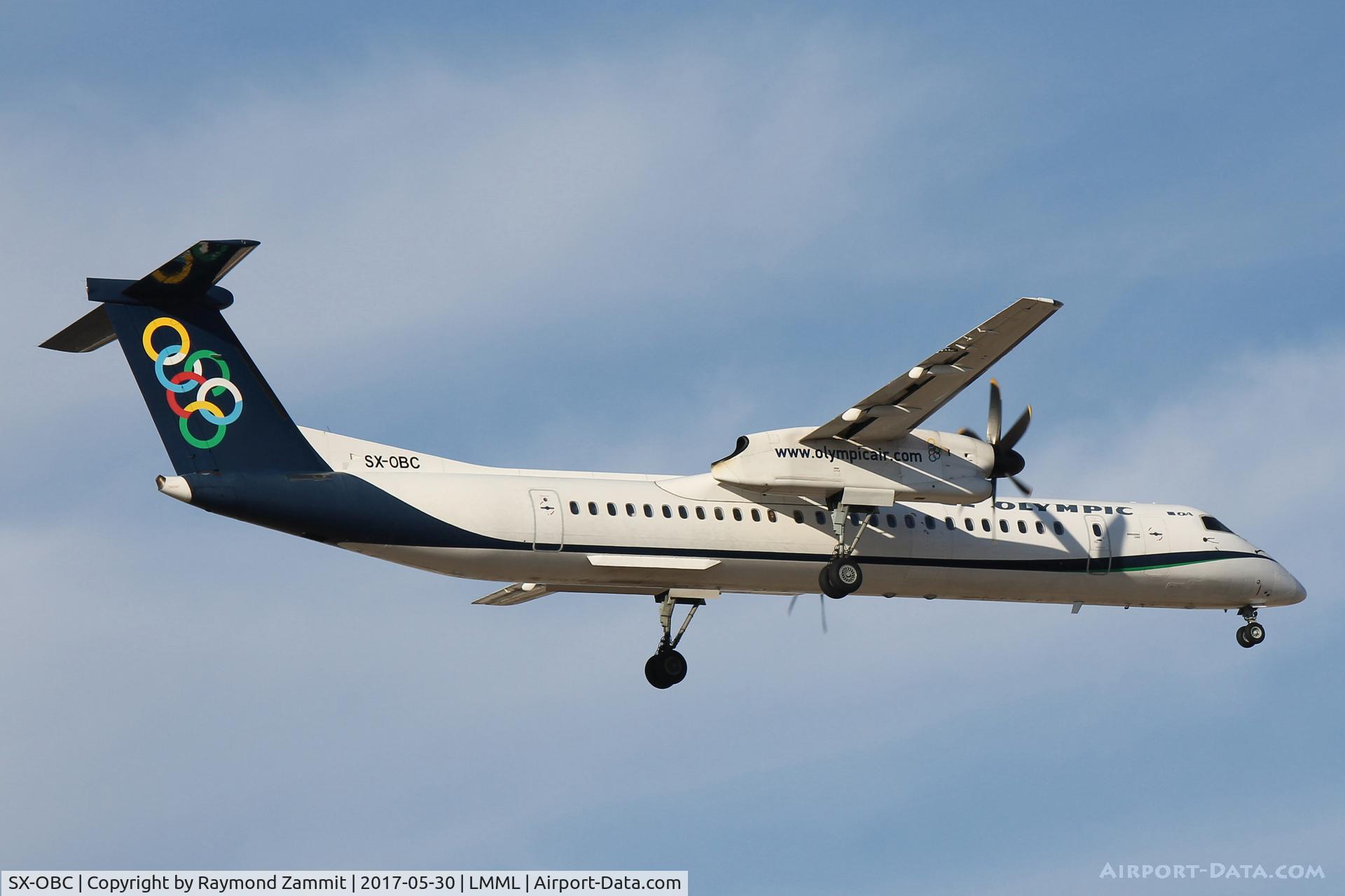 SX-OBC, 2009 De Havilland Canada DHC-8-402Q Dash 8 C/N 4276, De Havilland Canada DHC-8 SX-OBC Olympic Airlines