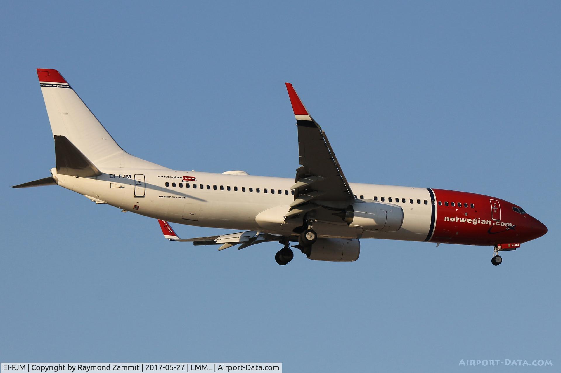 EI-FJM, 2016 Boeing 737-8JP C/N 42074, B737-800 EI-FJM Norwegian Air Shuttle