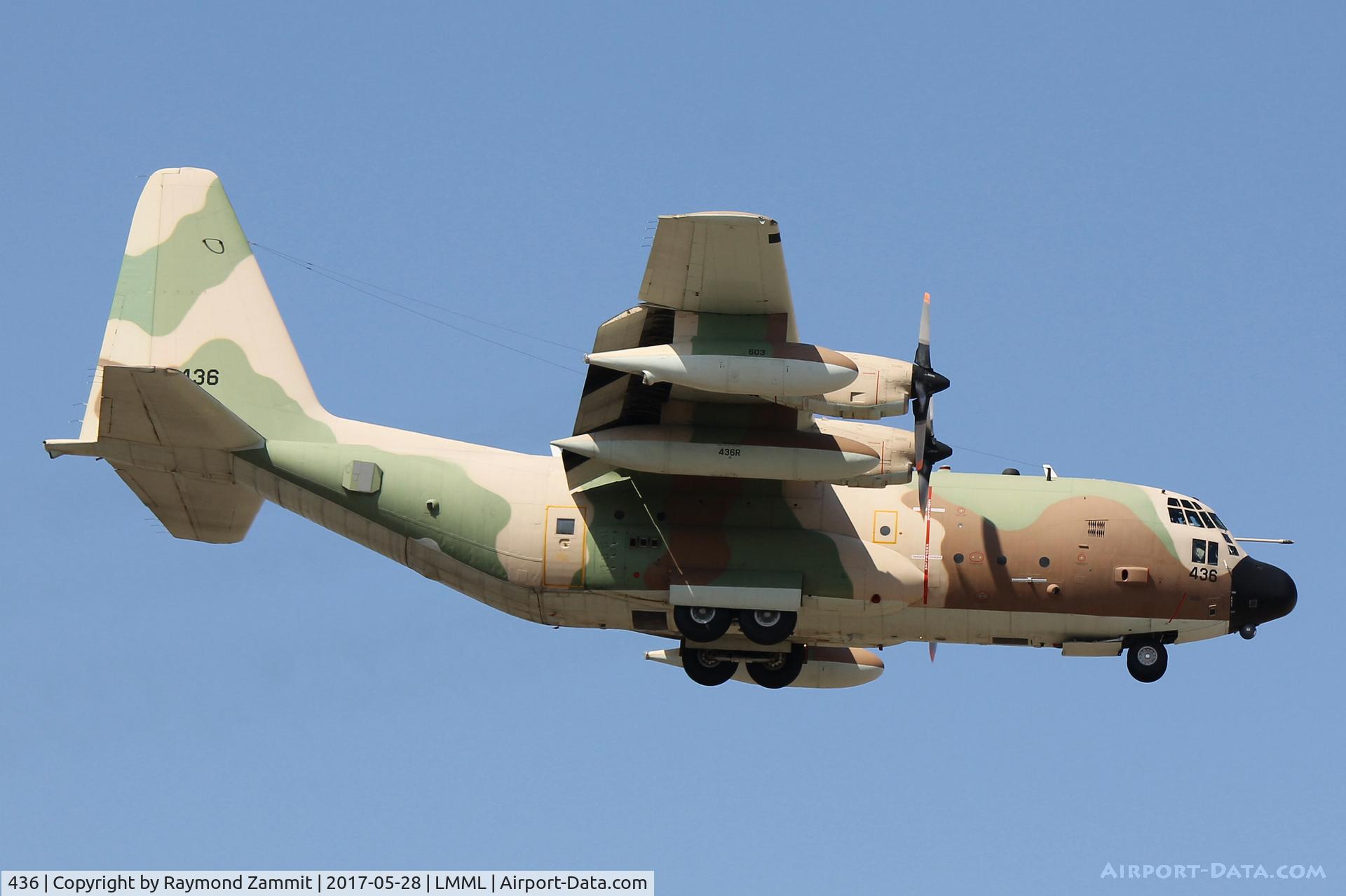 436, 1976 Lockheed KC-130H Hercules C/N 382-4686, Lockheed KC-135H Hercules 436 Israel Air Force