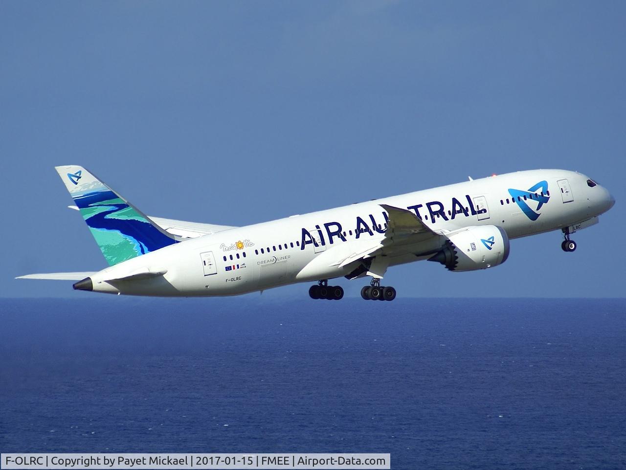 F-OLRC, 2016 Boeing 787-8 Dreamliner Dreamliner C/N 34510, Take off rwy 12