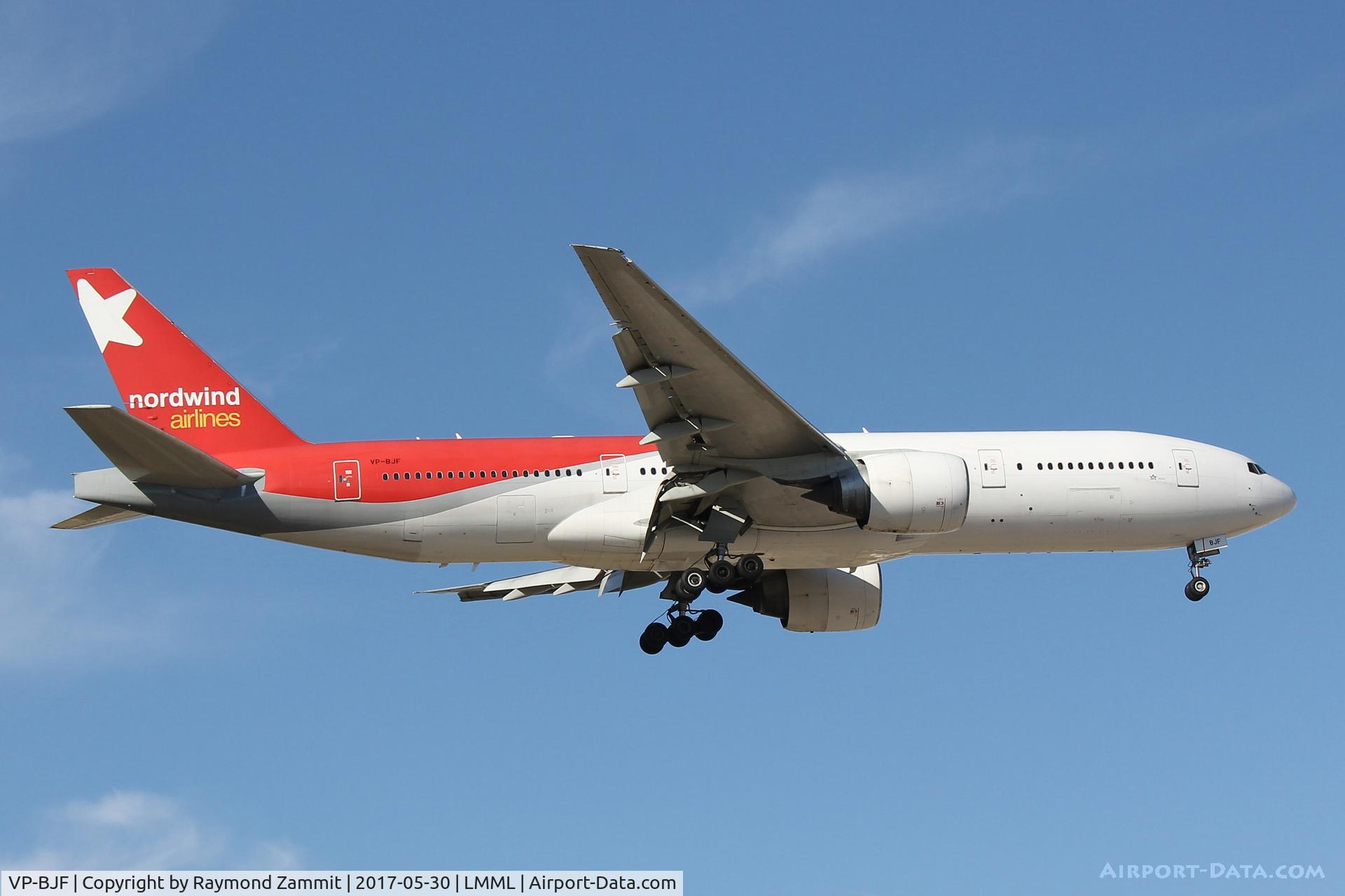 VP-BJF, 2004 Boeing 777-21B (ER) C/N 32703, B777 VP-BJF Nordwind Airlines