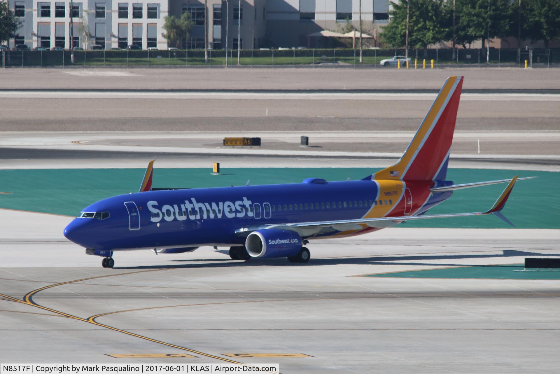 N8517F, 2016 Boeing 737-8H4 C/N 63594, Boeing 737-800