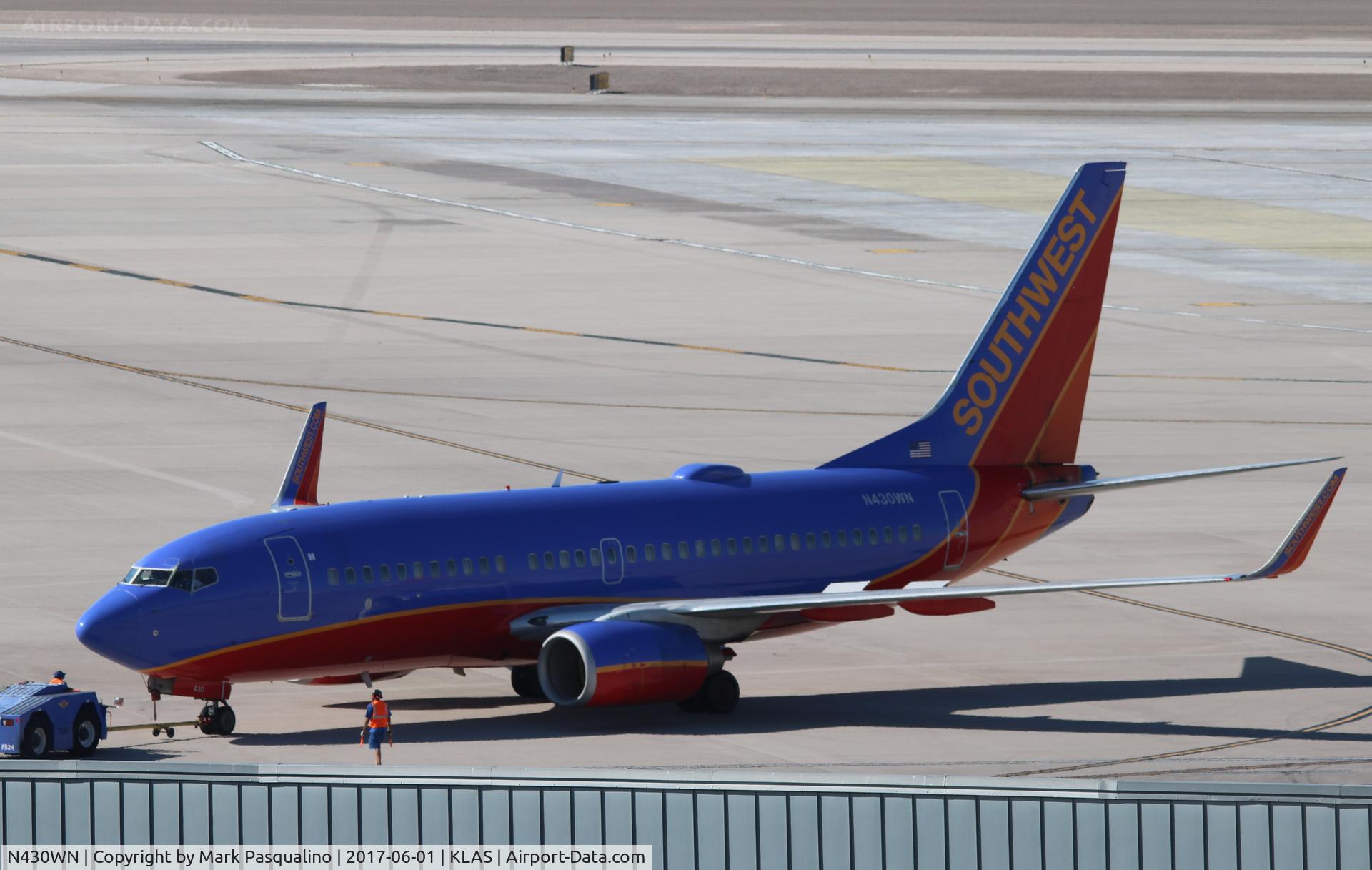 N430WN, 2002 Boeing 737-7H4 C/N 33659, Boeing 737-700