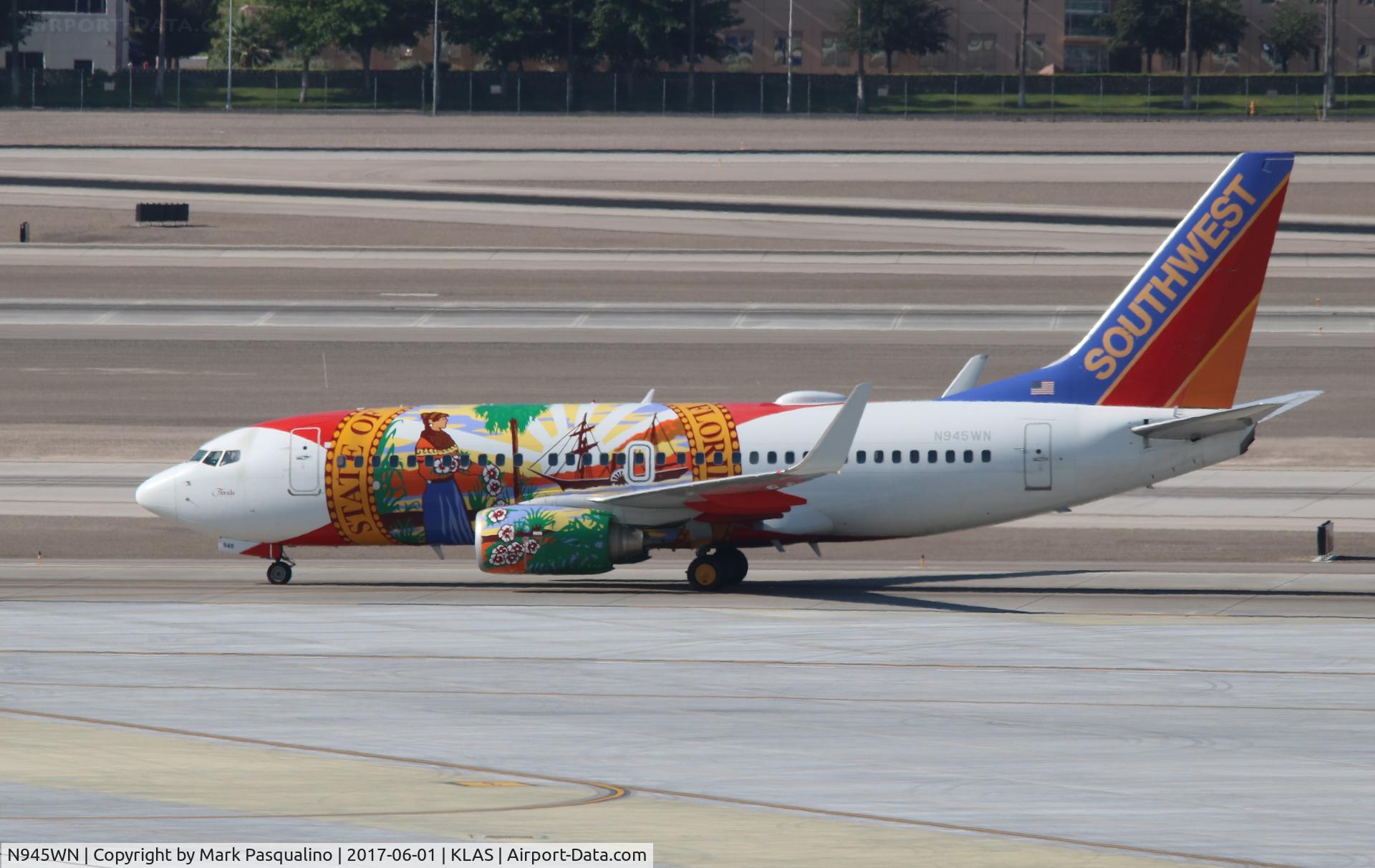 N945WN, 2010 Boeing 737-7H4 C/N 36660, Boeing 737-700