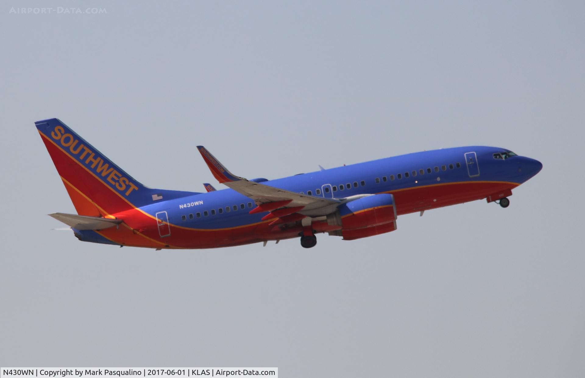 N430WN, 2002 Boeing 737-7H4 C/N 33659, Boeing 737-700