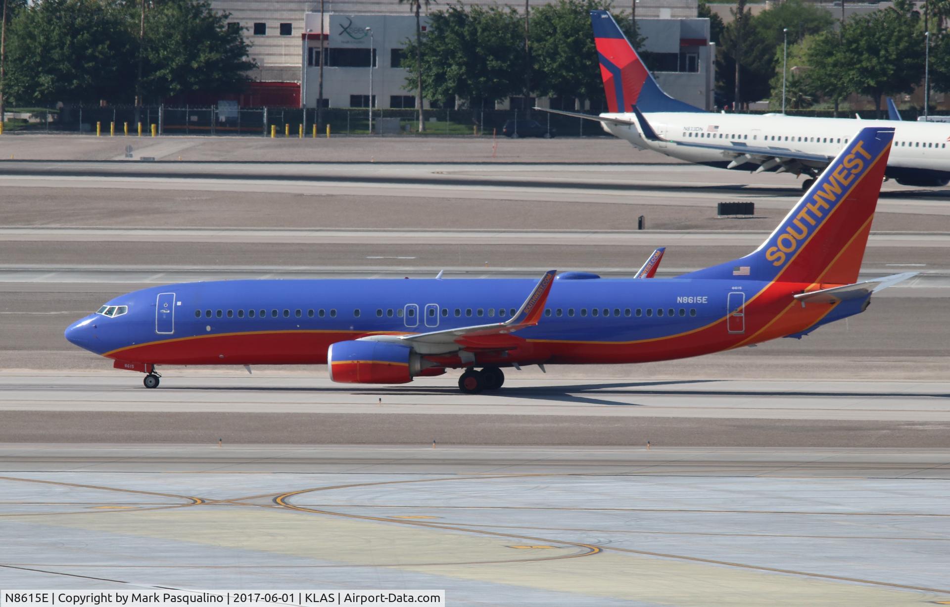 N8615E, 2013 Boeing 737-8H4 C/N 36933, Boeing 737-800