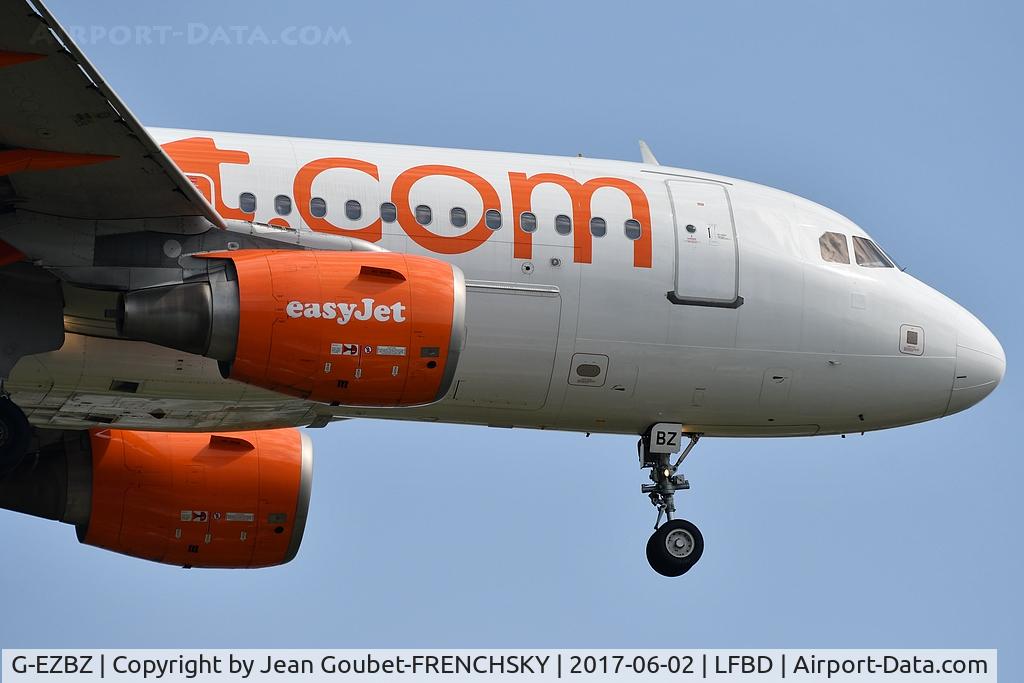 G-EZBZ, 2007 Airbus A319-111 C/N 3184, U28013 from London Gatwick