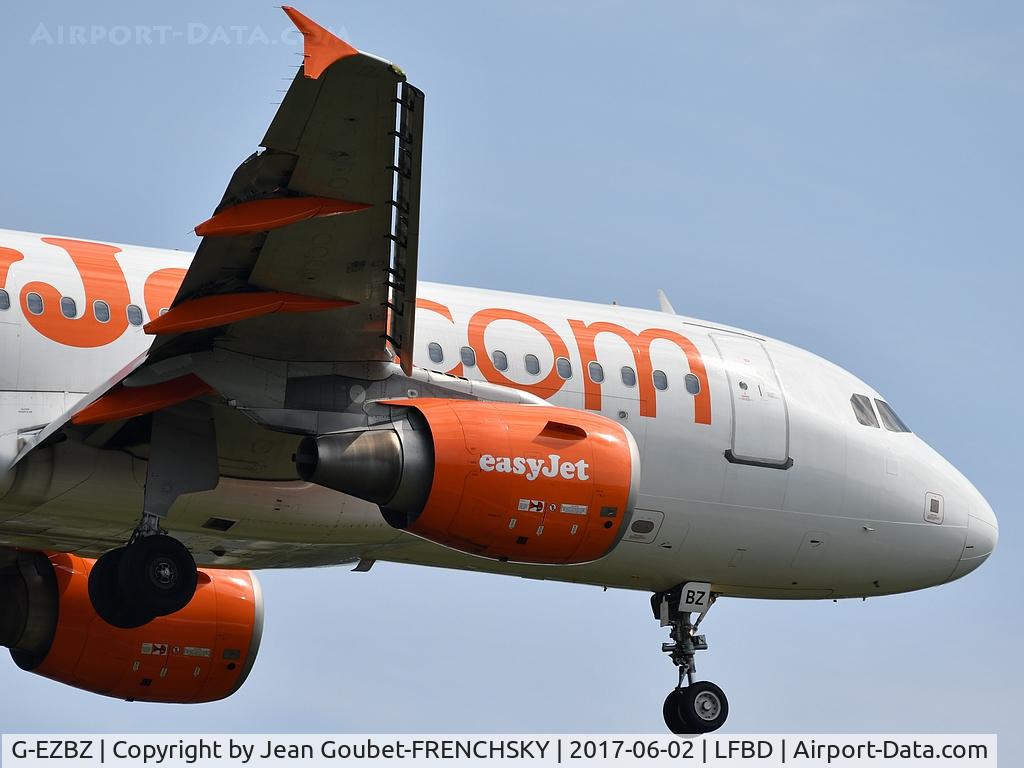 G-EZBZ, 2007 Airbus A319-111 C/N 3184, U28013 from London Gatwick