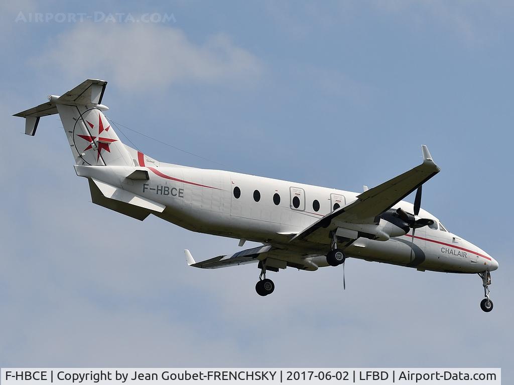 F-HBCE, 1998 Beech 1900D C/N UE-323, Chalair Aviation CE33 from Rennes
