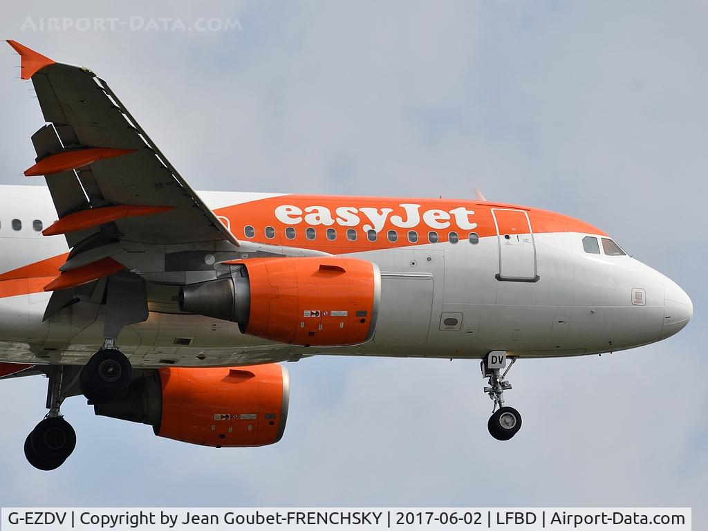 G-EZDV, 2008 Airbus A319-111 C/N 3742, U22033 from Luton