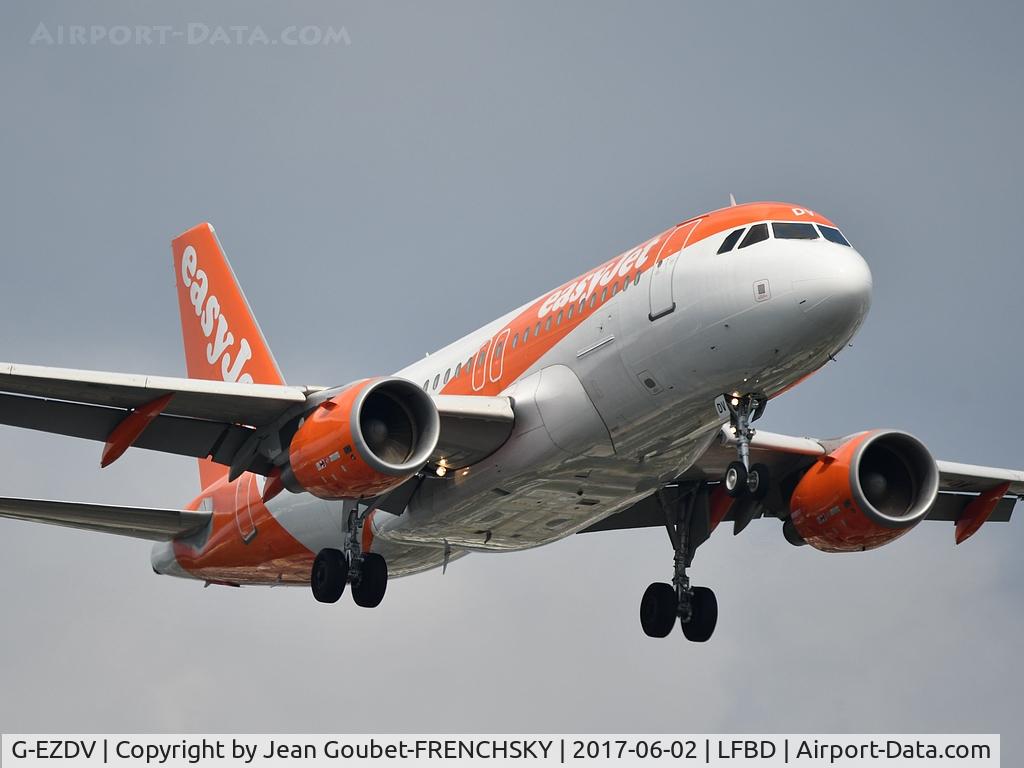 G-EZDV, 2008 Airbus A319-111 C/N 3742, U22033 from Luton