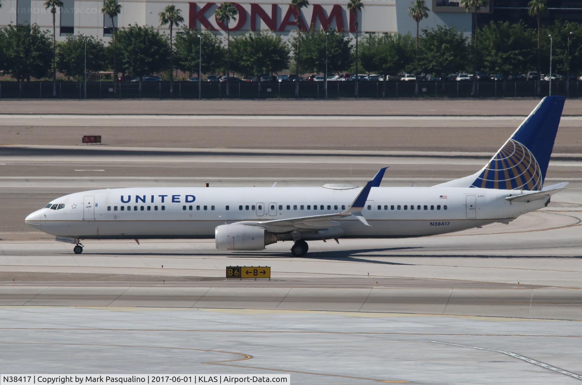 N38417, 2008 Boeing 737-924/ER C/N 31665, Boeing 737-900ER