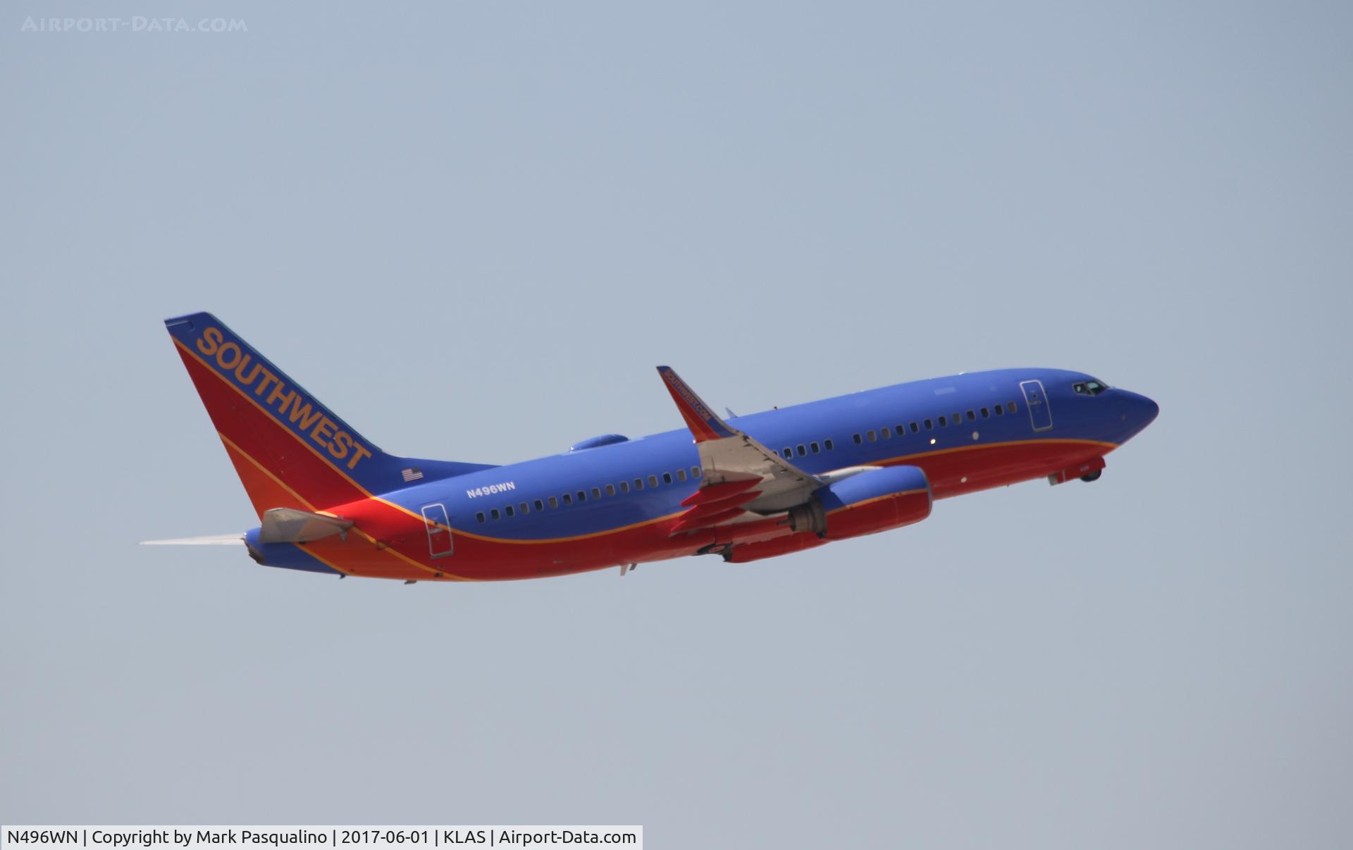 N496WN, 2004 Boeing 737-7H4 C/N 32478, Boeing 737-700
