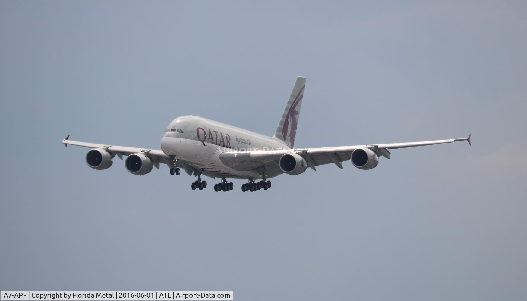 A7-APF, 2015 Airbus A380-861 C/N 0189, Qatar A380