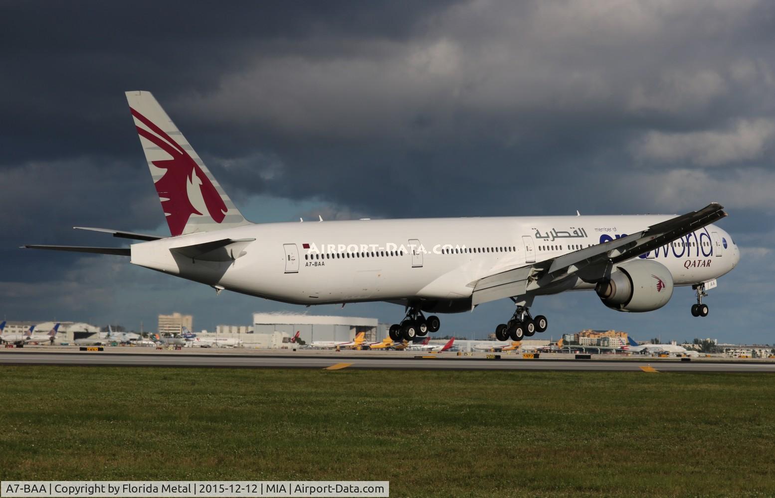 A7-BAA, 2007 Boeing 777-3DZ/ER C/N 36009, Qatar One World