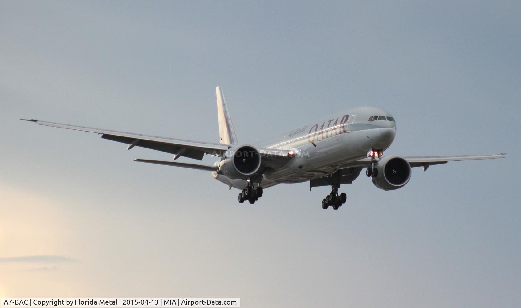 A7-BAC, 2008 Boeing 777-3DZ/ER C/N 36010/731, Qatar