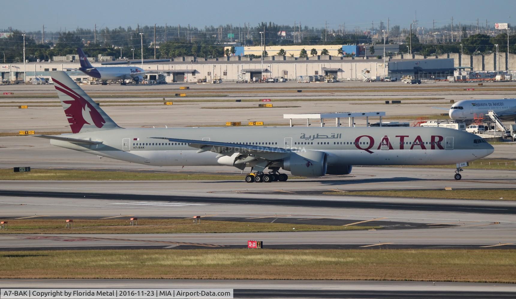 A7-BAK, 2010 Boeing 777-3DZ/ER C/N 36097, Qatar