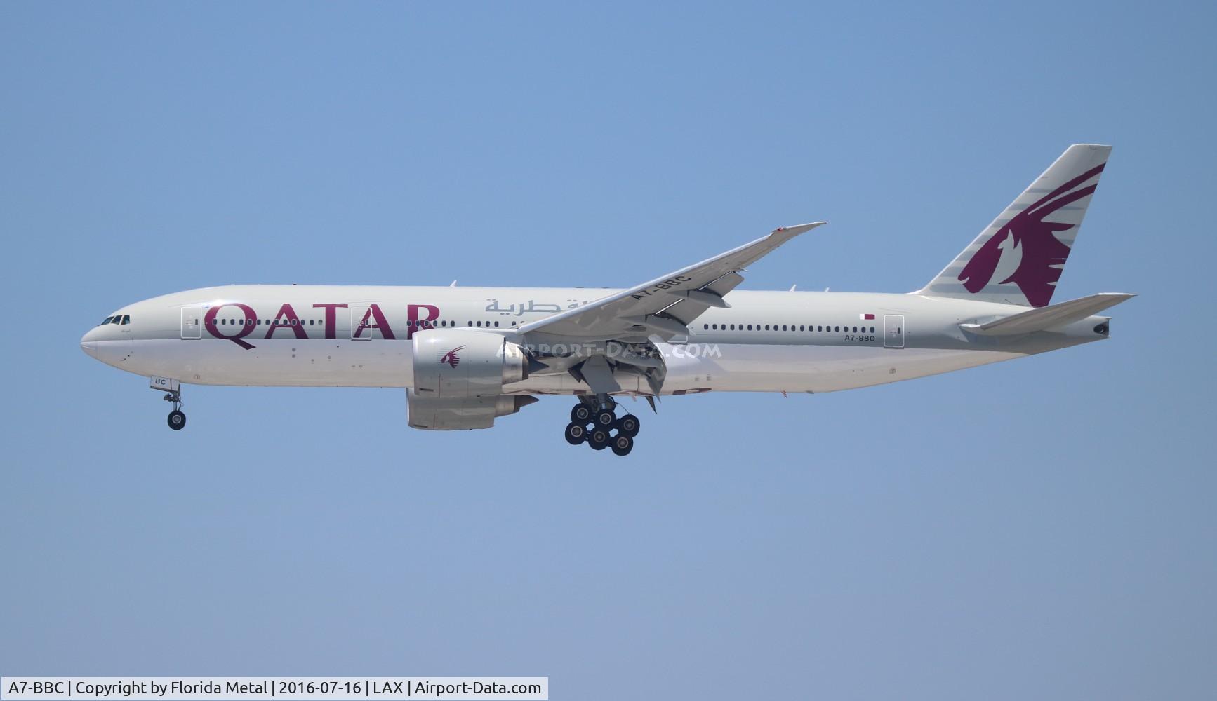 A7-BBC, 2009 Boeing 777-2DZ/LR C/N 36015, Qatar