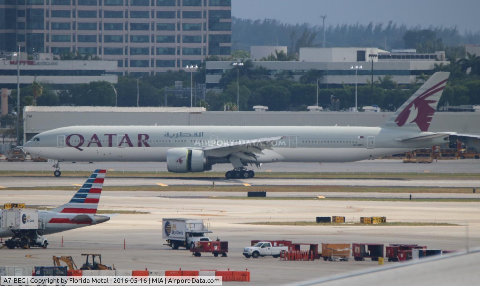 A7-BEG, 2015 Boeing 777-3DZ/ER C/N 60333, Qatar