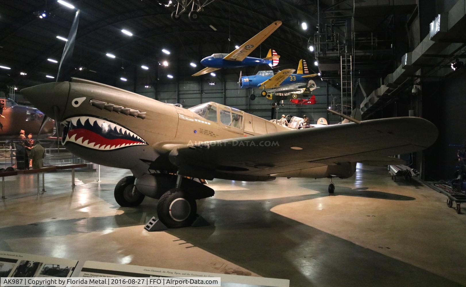 AK987, 1942 Curtiss P-40E Kittyhawk 1A C/N 18731, P-40E Kittyhawk