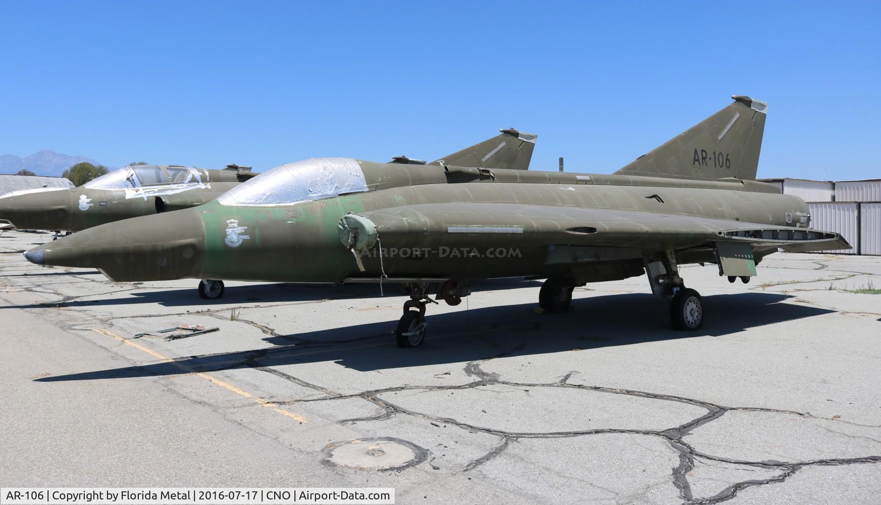 AR-106, 1971 Saab RF-35 Draken C/N 35-1106, RF-35 Draken
