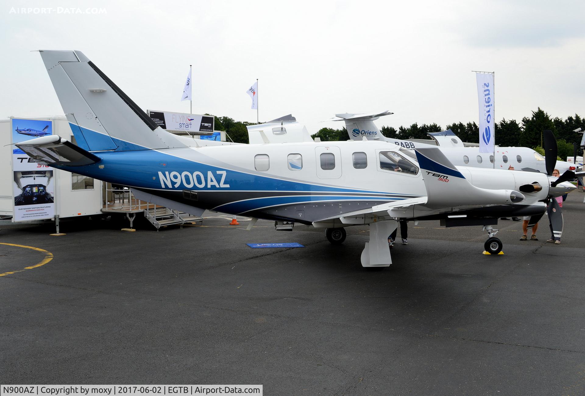 N900AZ, 2014 Socata TBM-900 C/N 1000, Socata TBM-900 at Wycombe Air Park. AirExpo2017