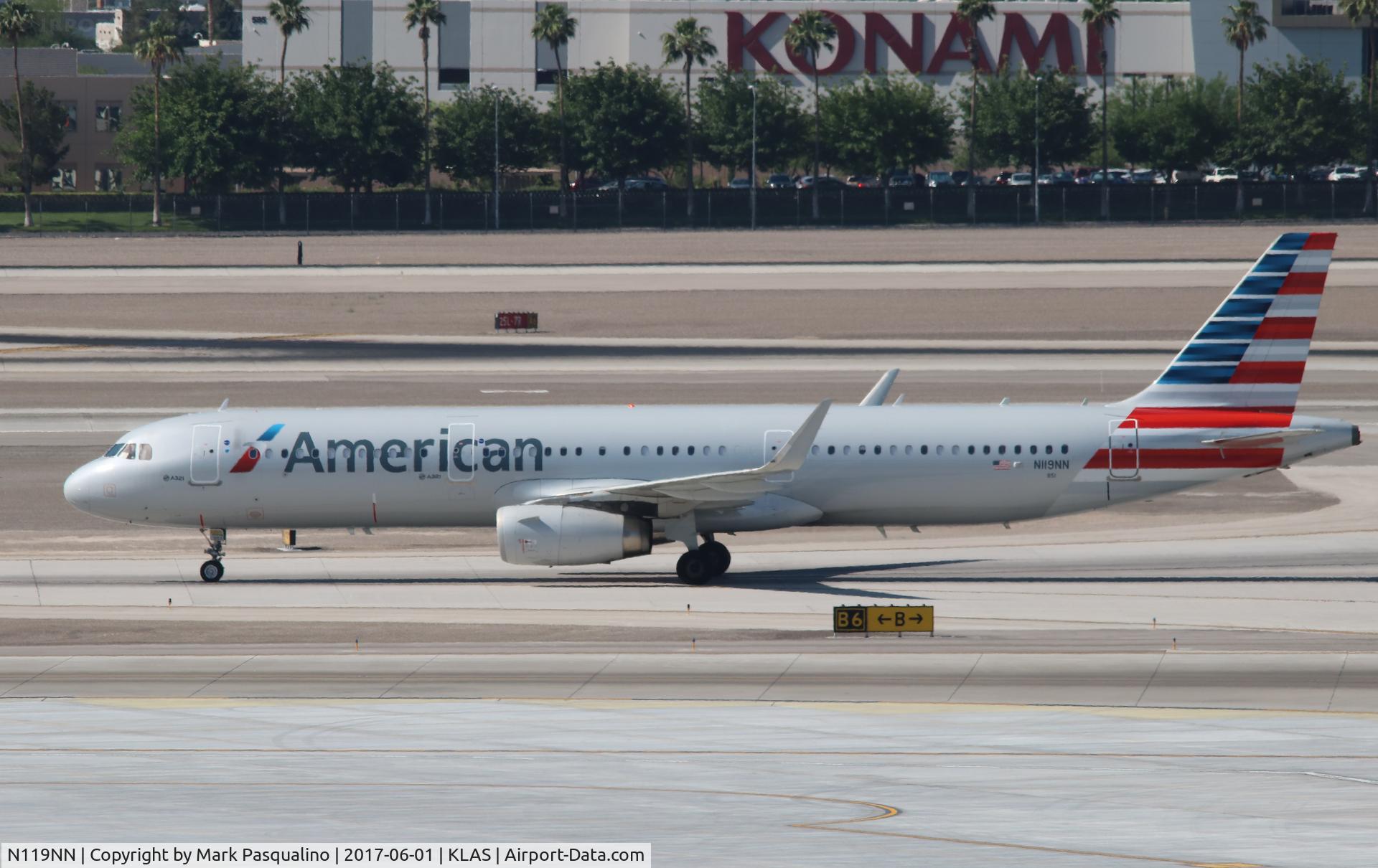 N119NN, 2014 Airbus A321-231 C/N 6222, Airbus A321