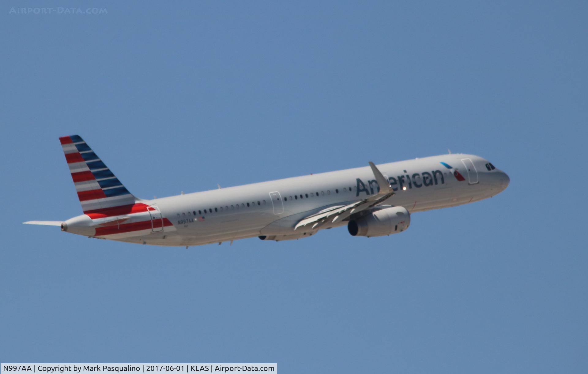 N997AA, 2017 Airbus A321-231 C/N 7349, Airbus A321