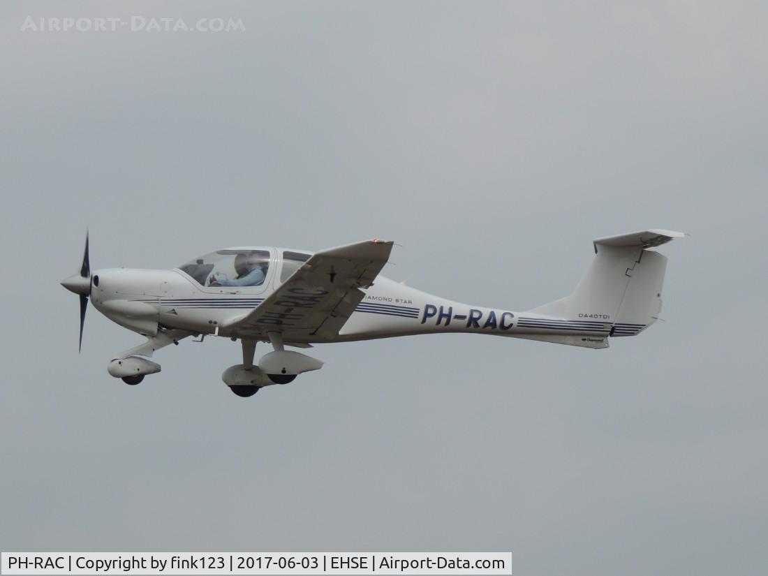 PH-RAC, 2005 Diamond DA-40D Diamond Star C/N D4.163, FROM ROTTERDAM