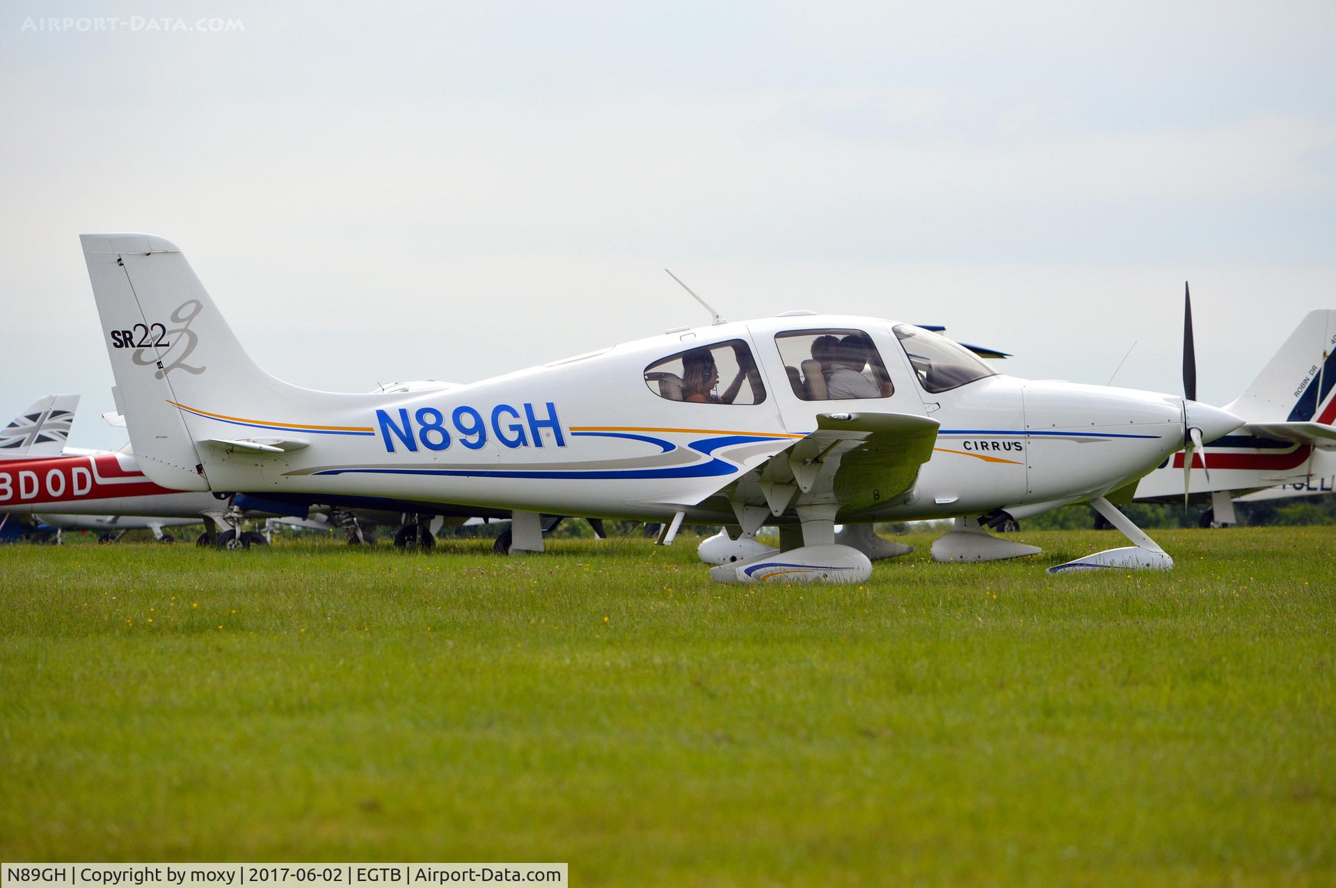 N89GH, 2004 Cirrus SR22 G2 C/N 1178, Cirrus SR22 at Wycombe Air Park.