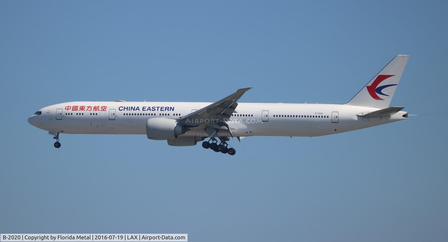 B-2020, 2015 Boeing 777-39P/ER C/N 43272, China Eastern