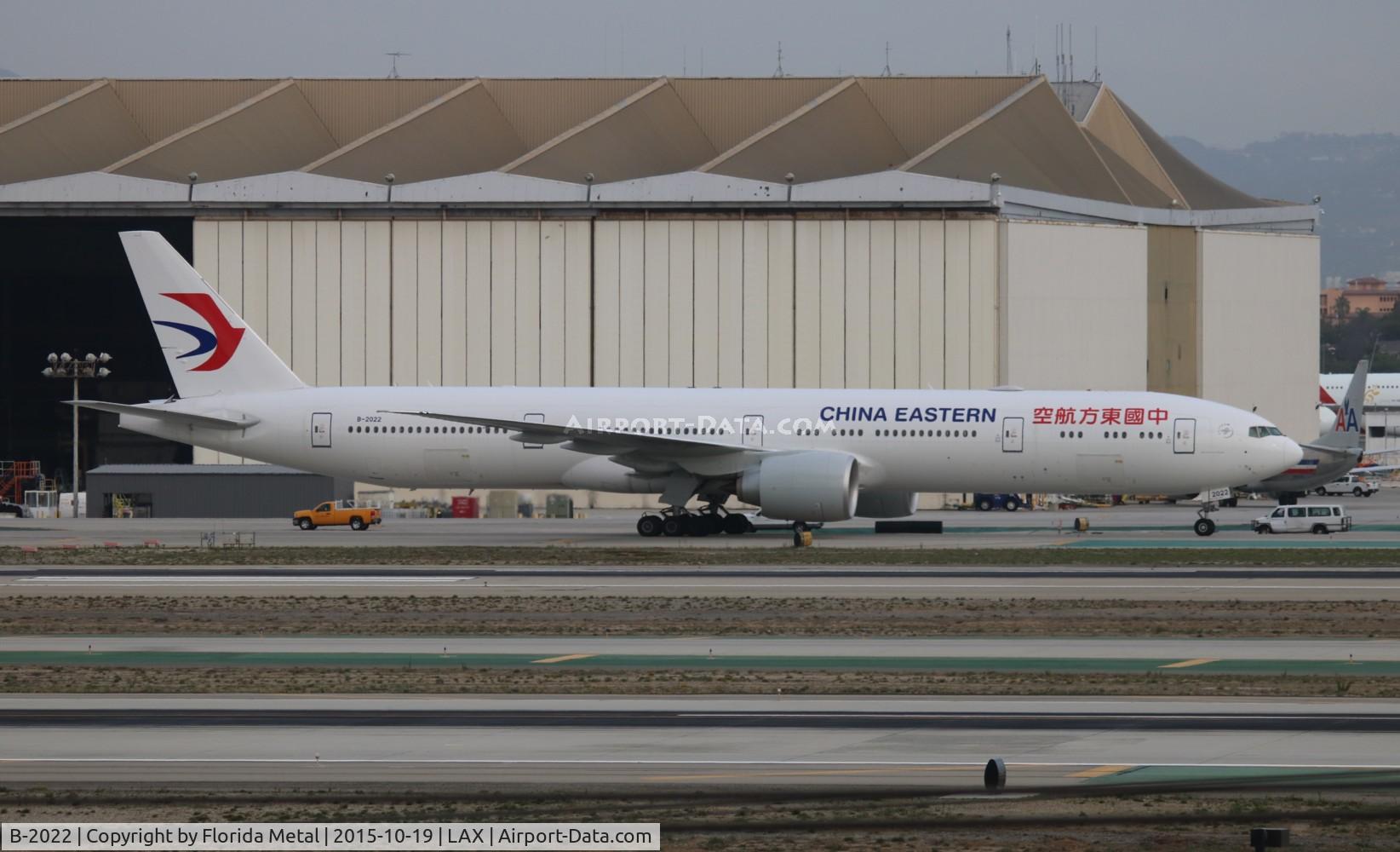 B-2022, 2015 Boeing 777-39P/ER C/N 43274, China Eastern