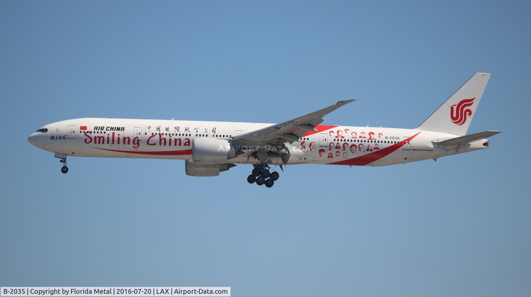 B-2035, 2012 Boeing 777-39L/ER C/N 38674, Air China 