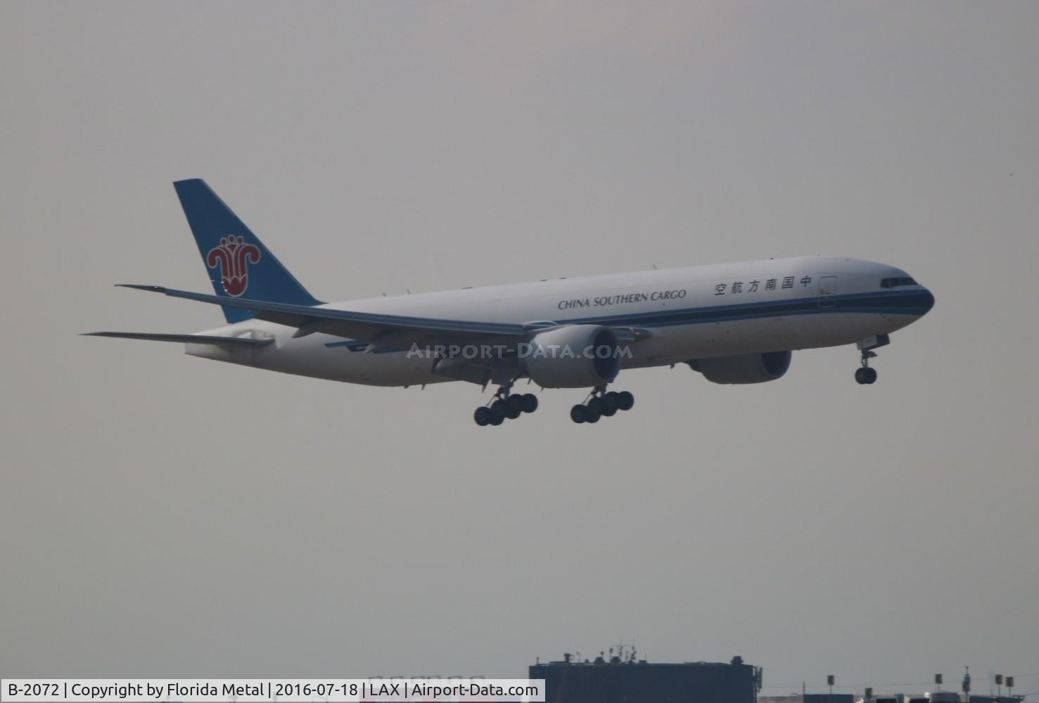 B-2072, 2009 Boeing 777-F1B C/N 37310, China Southern Cargo
