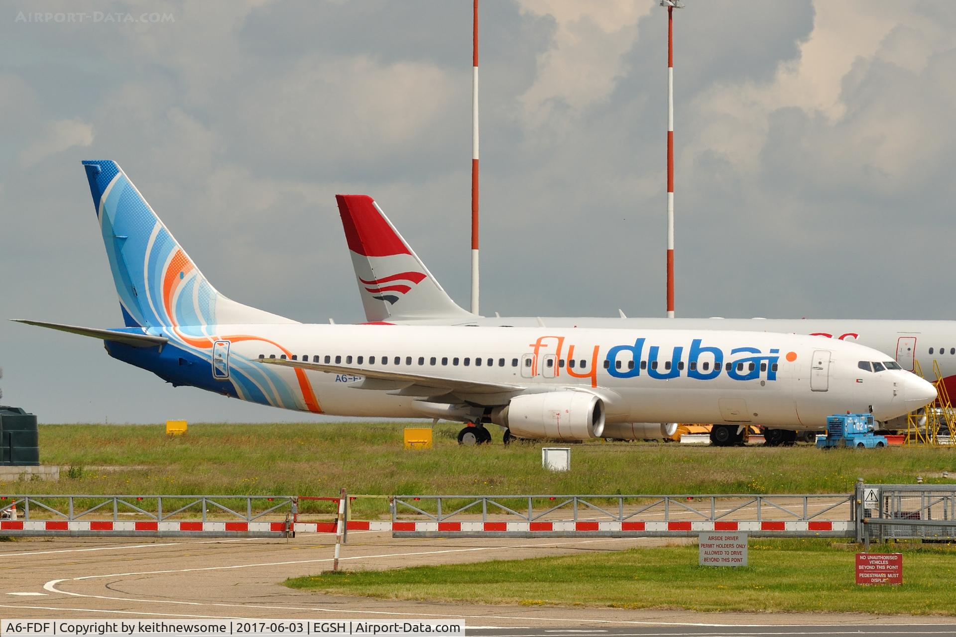A6-FDF, 2009 Boeing 737-8KN C/N 40236, Maintenance movement.