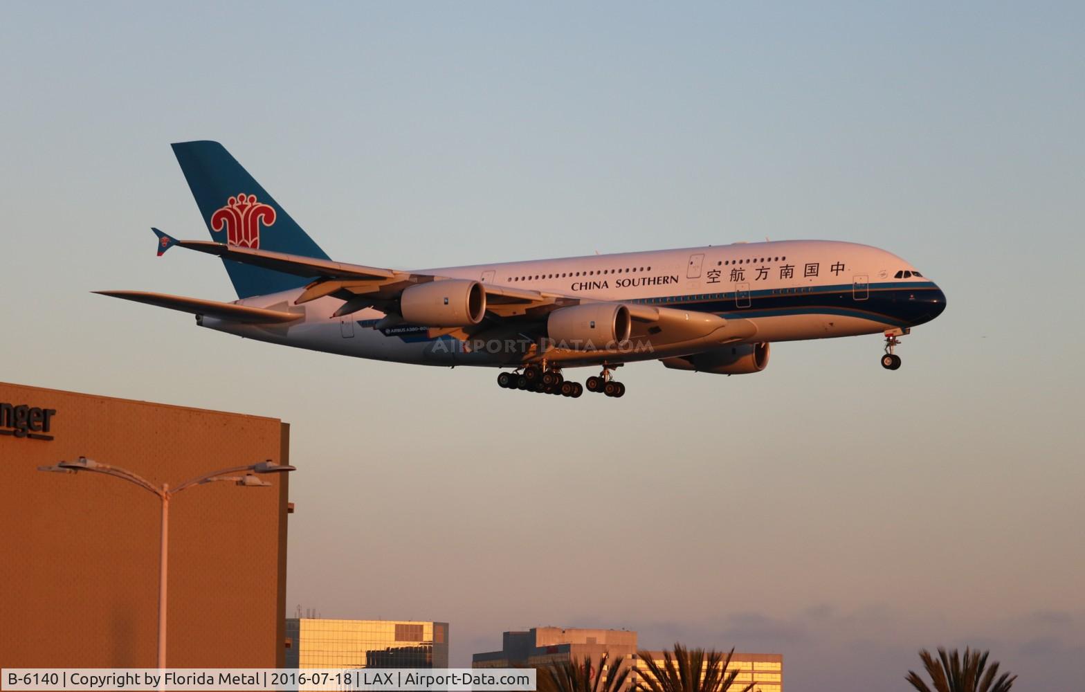 B-6140, 2012 Airbus A380-841 C/N 120, China Southern