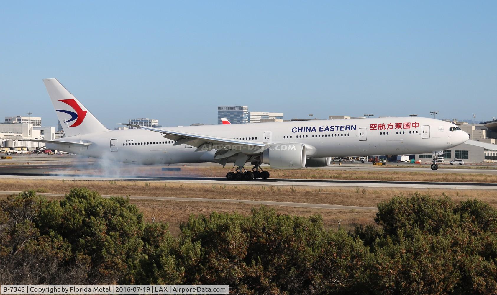 B-7343, 2016 Boeing 777-39P/ER C/N 43277, China Eastern