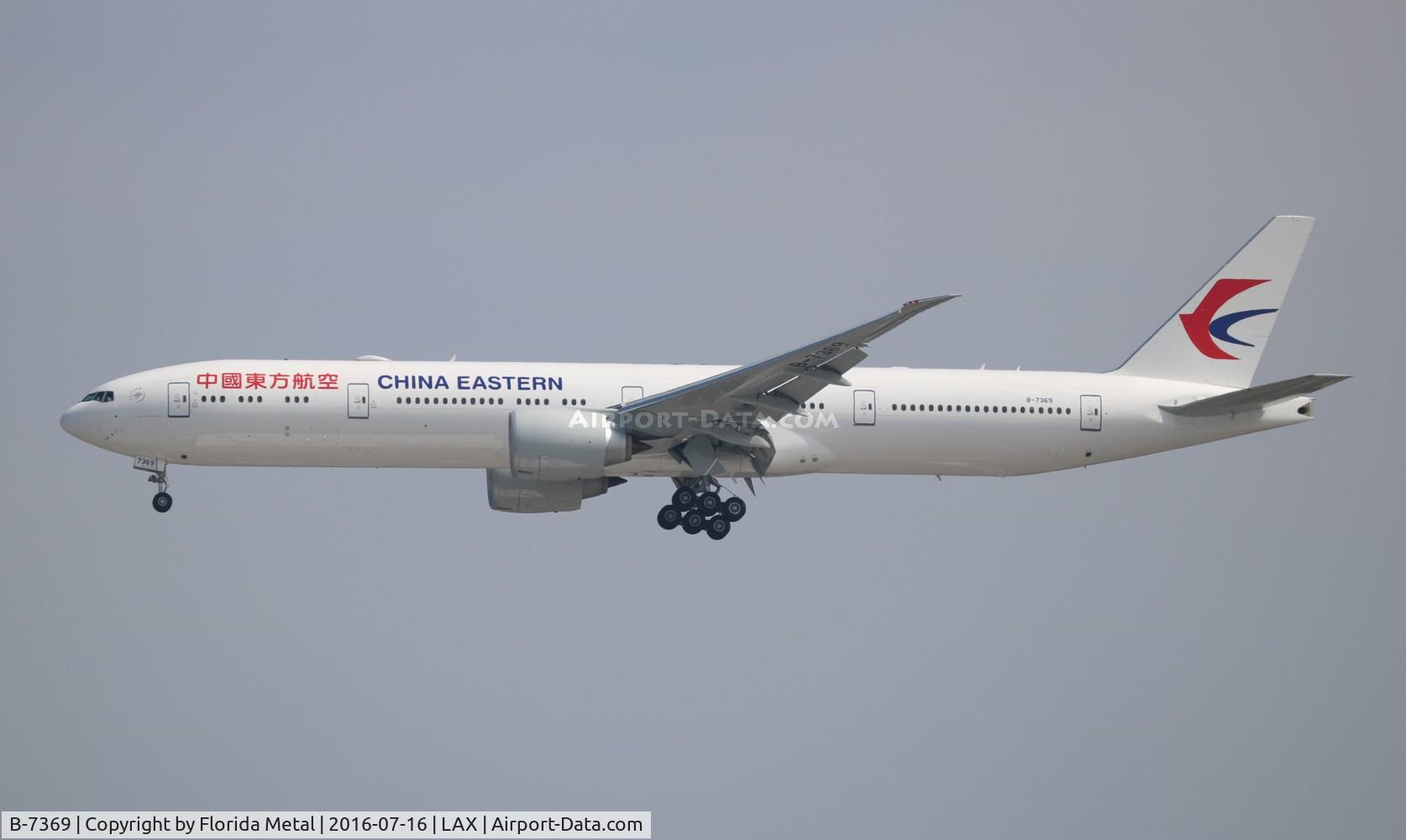 B-7369, 2016 Boeing 777-39P/ER C/N 43286, China Eastern