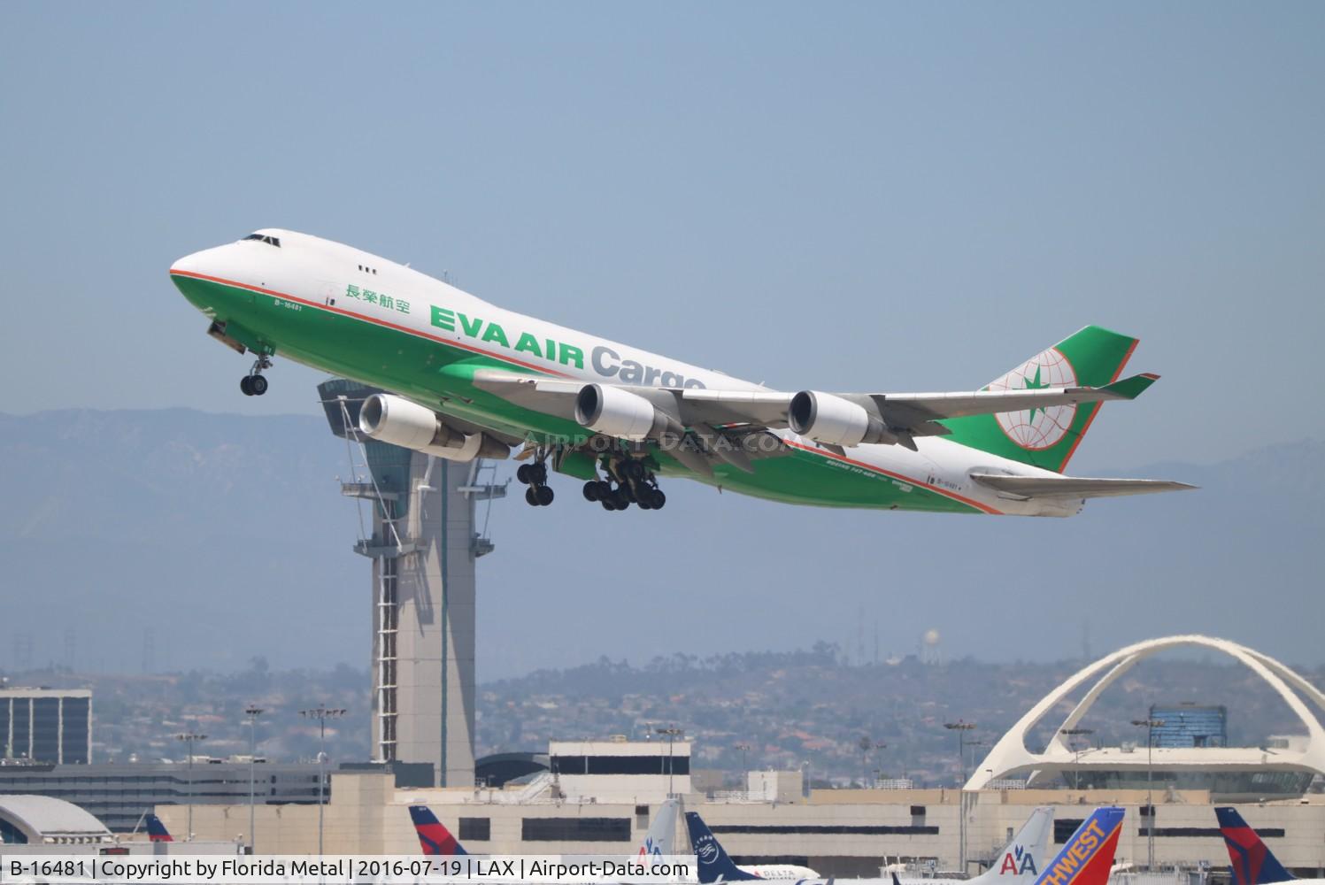 B-16481, Boeing 747-45EF (SCD) C/N 30607, Eva Air Cargo