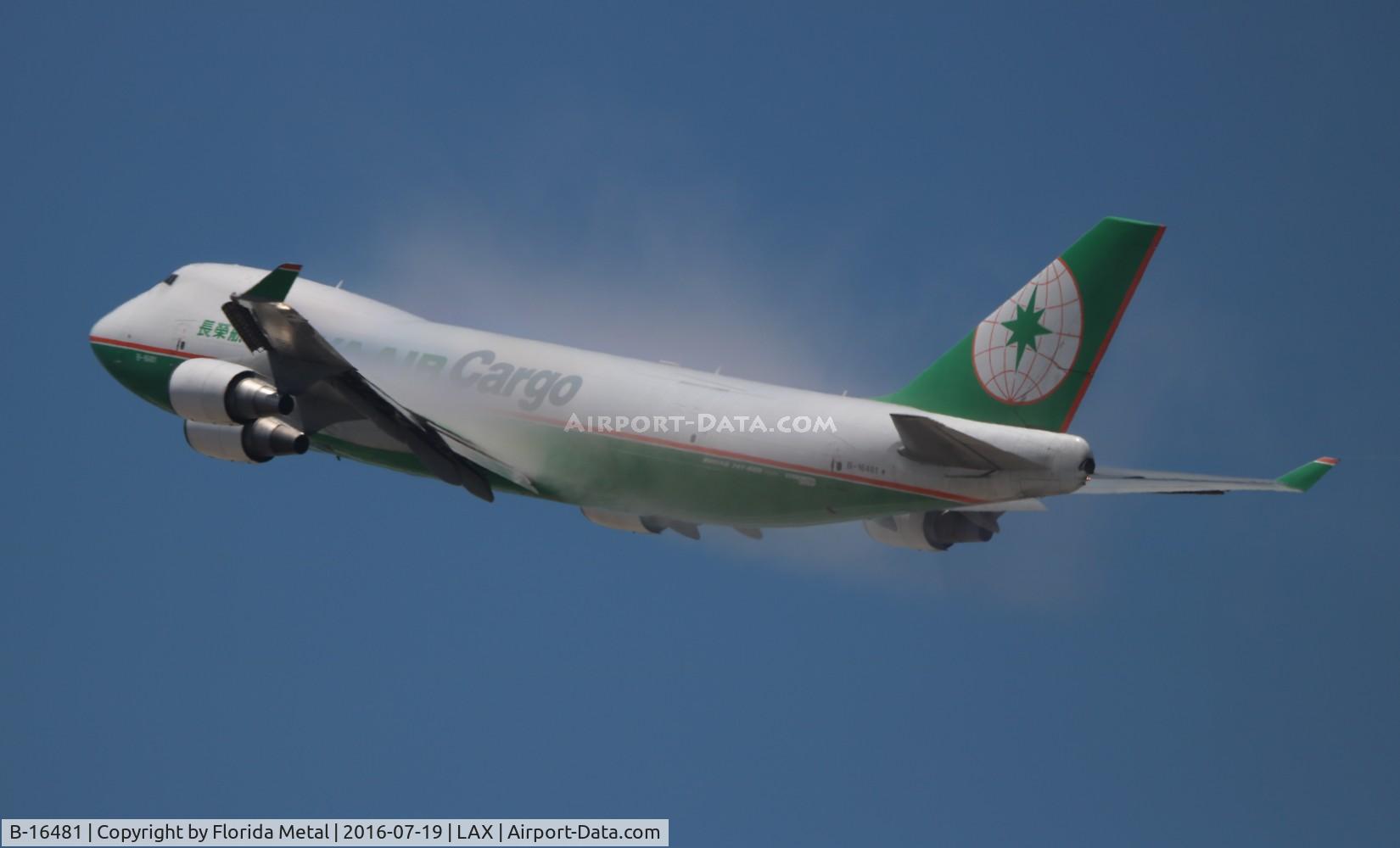 B-16481, Boeing 747-45EF (SCD) C/N 30607, Eva Air Cargo