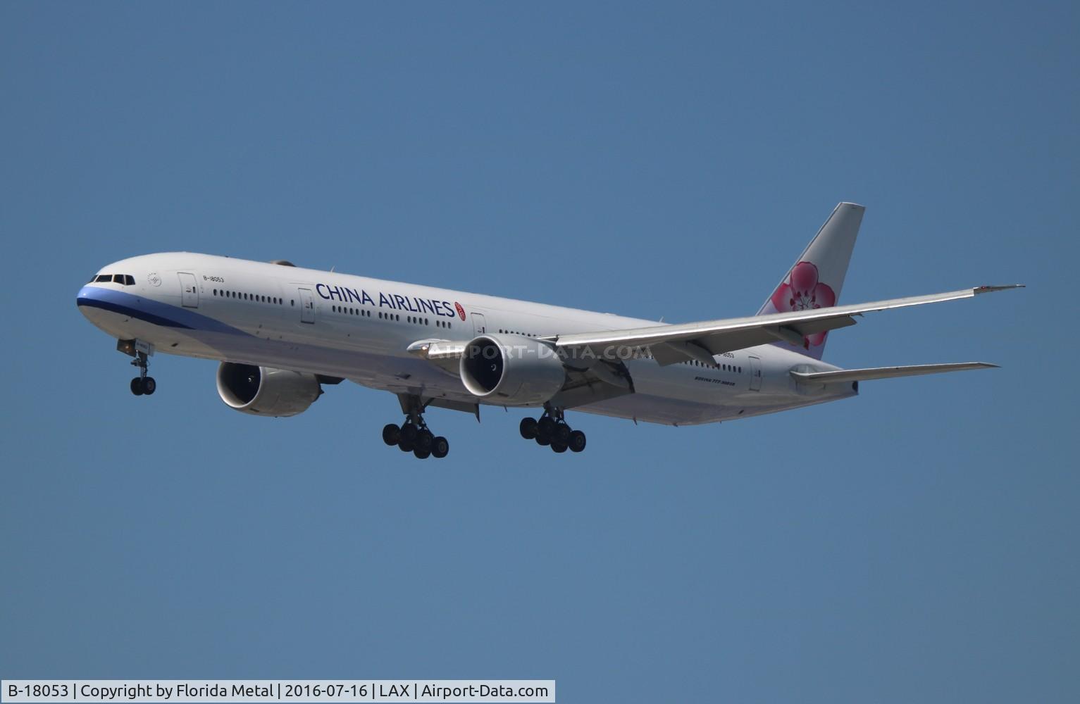 B-18053, 2015 Boeing 777-36N/ER C/N 41845, China Airlines