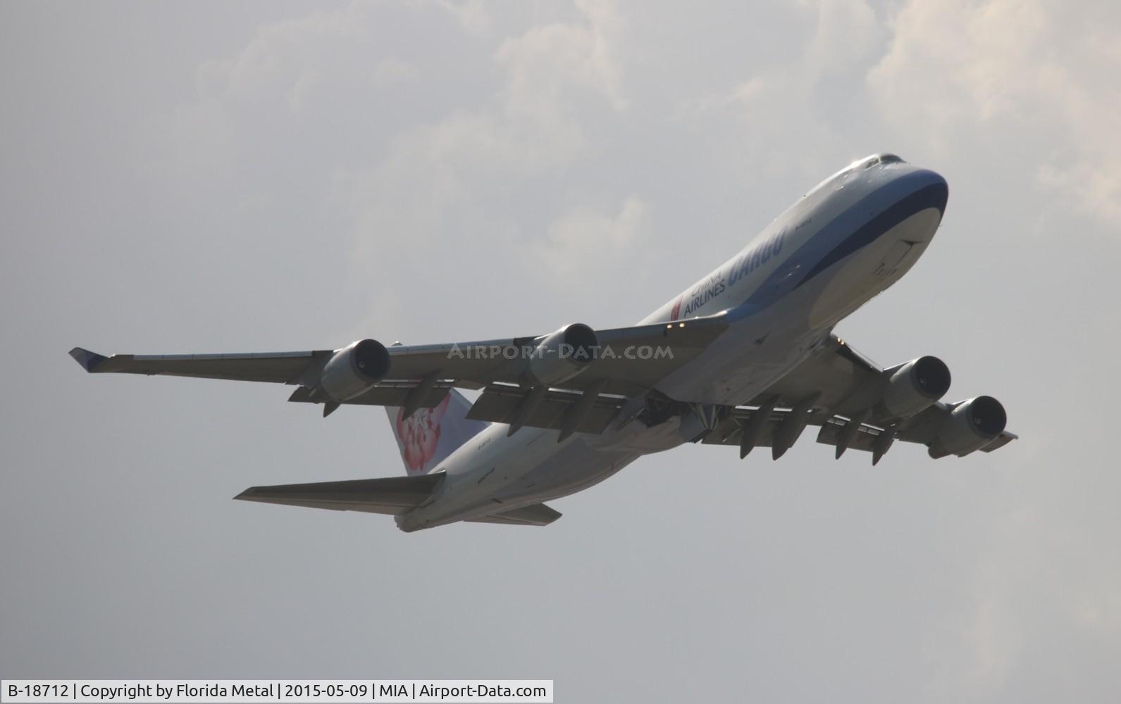 B-18712, 2003 Boeing 747-409F/SCD C/N 33729, China Airlines Cargo