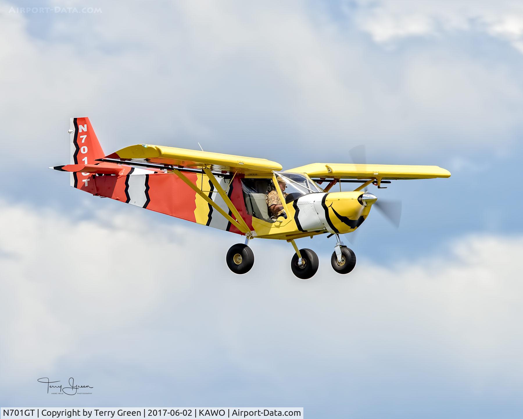 N701GT, 2015 Zenith STOL CH-701 C/N 7-7151, KAWO