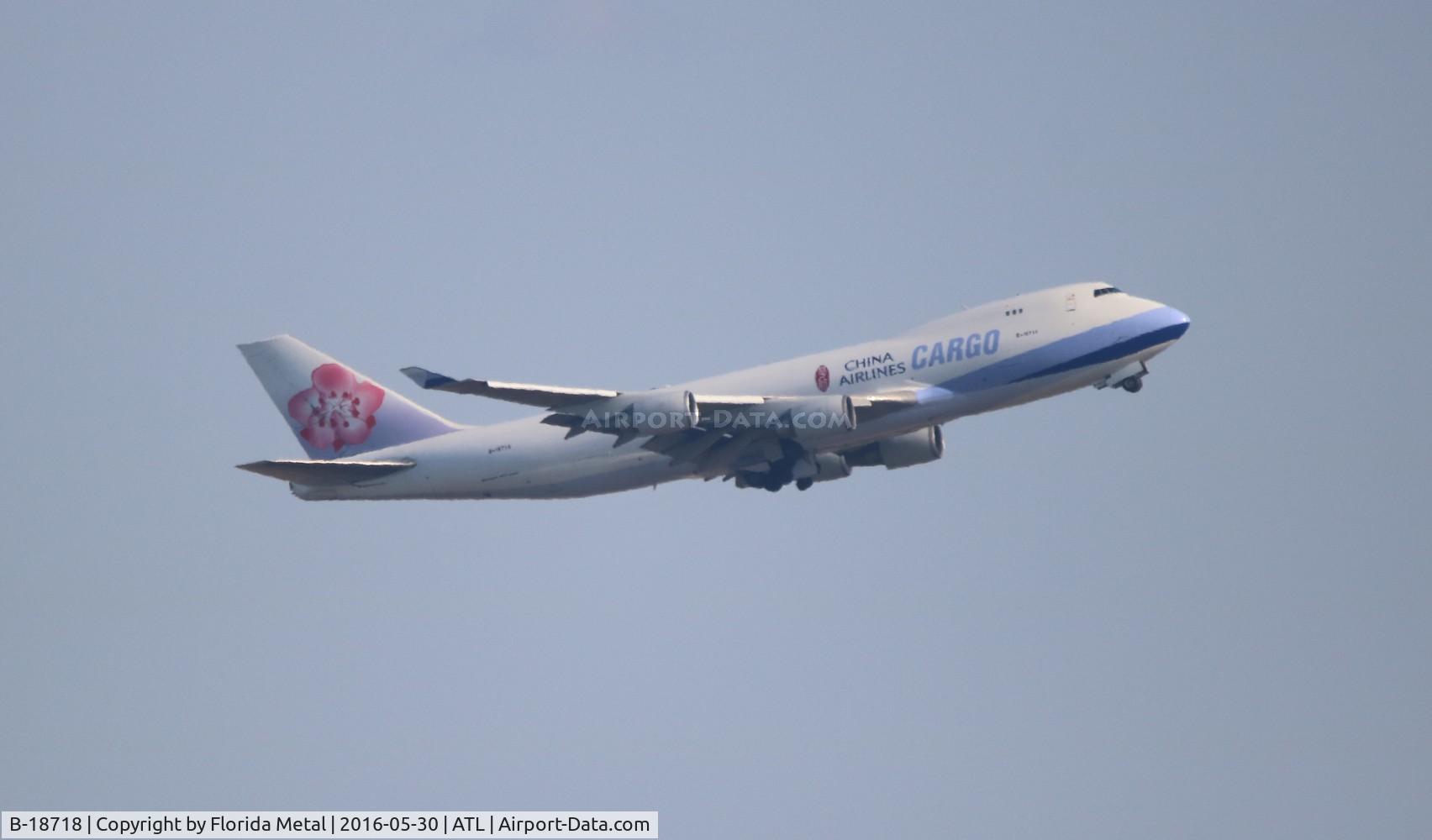 B-18718, Boeing 747-409F/SCD C/N 30770, China Airlines Cargo