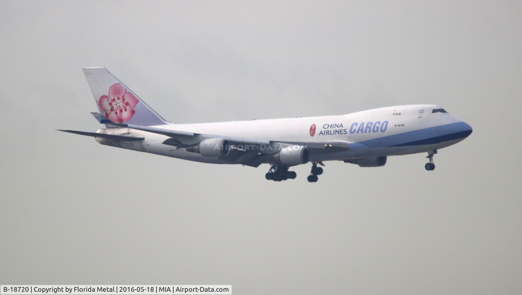 B-18720, 2005 Boeing 747-409F/SCD C/N 33733, China Airlines Cargo