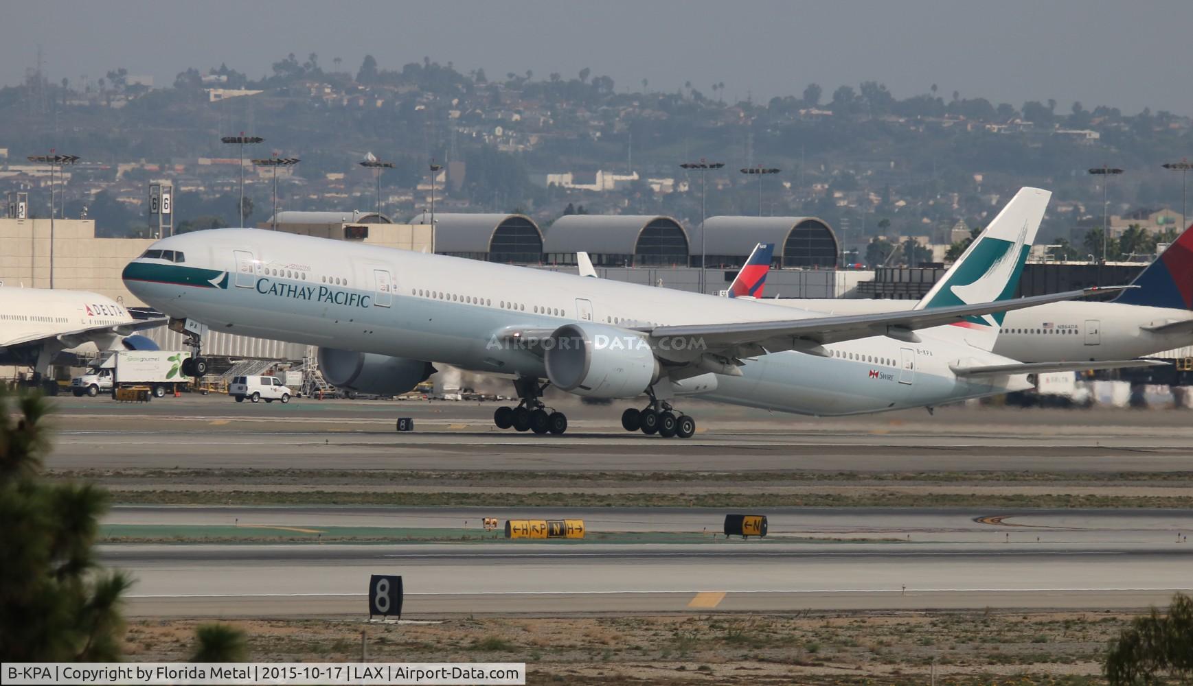 B-KPA, 2007 Boeing 777-367/ER C/N 36154, Cathay Pacific