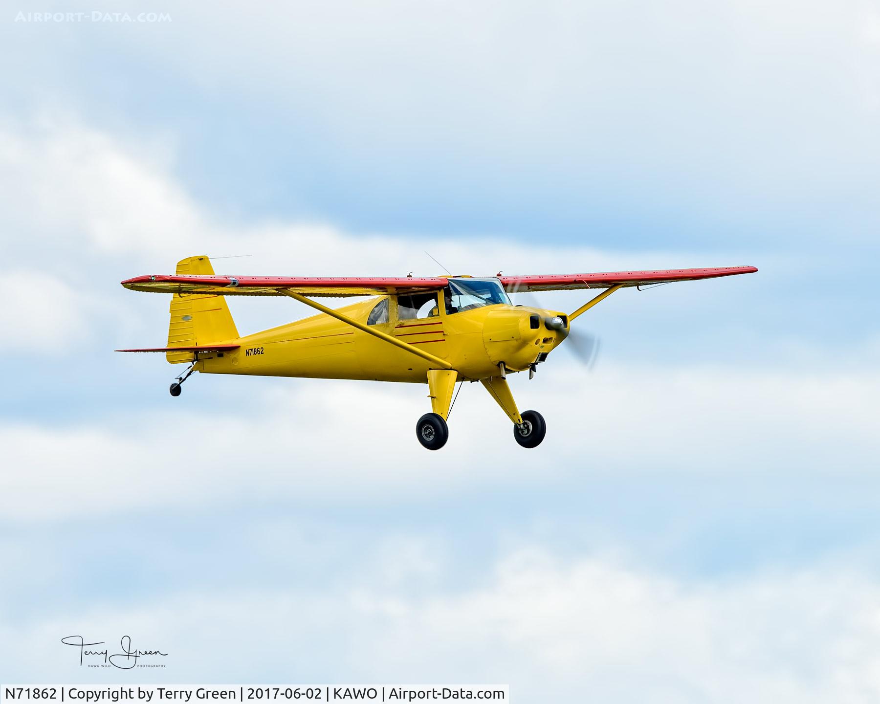 N71862, 1946 Luscombe 8A C/N 3289, KAWO