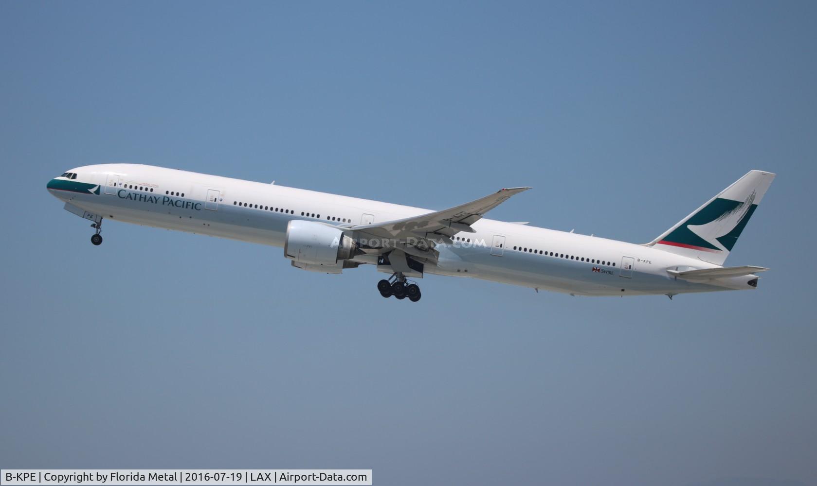 B-KPE, 2007 Boeing 777-367/ER C/N 36156, Cathay Pacific